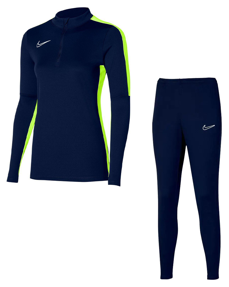 Kit Nike Academy 23 for Female. Track suit + Jersey + Shorts +