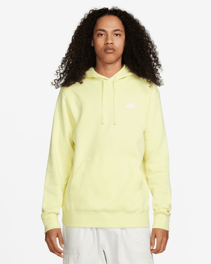 Sweat-shirt Nike Sportswear Club Fleece Vert Lumineux pour Homme
