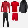 Conjunto Nike Academy 25 para Hombre. Chándal + Camiseta + Pantalón corto + Parka (5 productos)