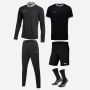 Conjunto Nike Academy 25 para Hombre. Chándal + Camiseta + Pantalón corto + Calcetines (5 productos)