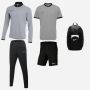 Conjunto Nike Academy 25 para Hombre. Chándal + Camiseta + Pantalón corto + Mochila (5 productos)