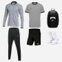 Conjunto Nike Academy 25 para Hombre. Chándal + Camiseta + Pantalón corto + Calcetines + Mochila (6 productos)