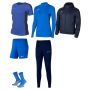 Ensemble Nike femme Pack 6 pièces Maillot Academy 23 Short Park III Chaussettes Strike Crew Haut 1/4 zip Academy 23 Pantalon de survêtement Academy 23 Veste doublée Team Fall DR1338 BV6860 DH6620 DR1354 DR1671 DC8039