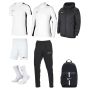 Ensemble Nike enfant Pack 7 pièces Maillot Academy 23 Short Park III Chaussettes Strike Crew Haut 1/4 zip Academy 23 Pantalon de survêtement Academy 23 Veste doublée Team Fall Sac à dos Academy Team Youth DR1343 BV6865 DH6620 DR1356 DR1676 CW6159 DA2571