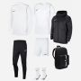 Pack Entrainement Nike Park 20 maillot, short, chaussettes, survetement, sac, parka