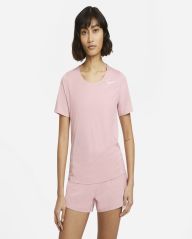 Maillot de running Nike City Sleek Rose pour Femme EKINSPORT