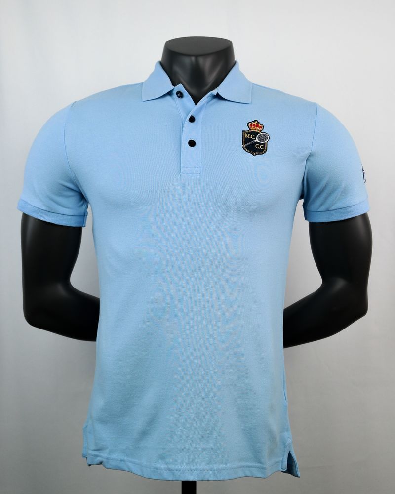 Polo homme bleu discount ciel