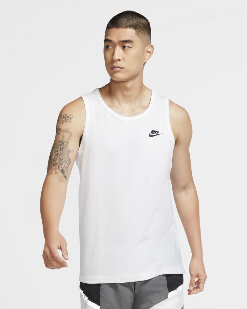 T-Shirts et Débardeurs Homme, Nike Tee-shirt Sportswear pour Blanc