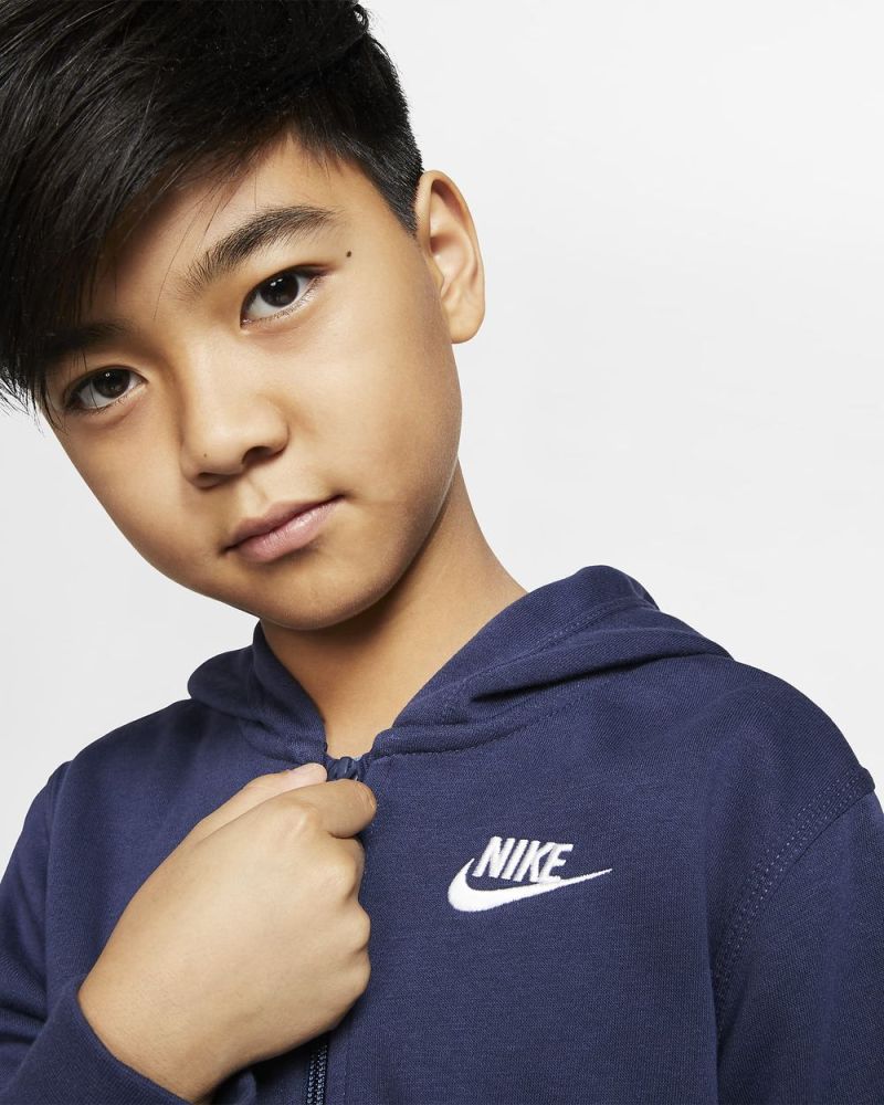 Sweat à capuche Nike Sportswear Club Noir Enfant