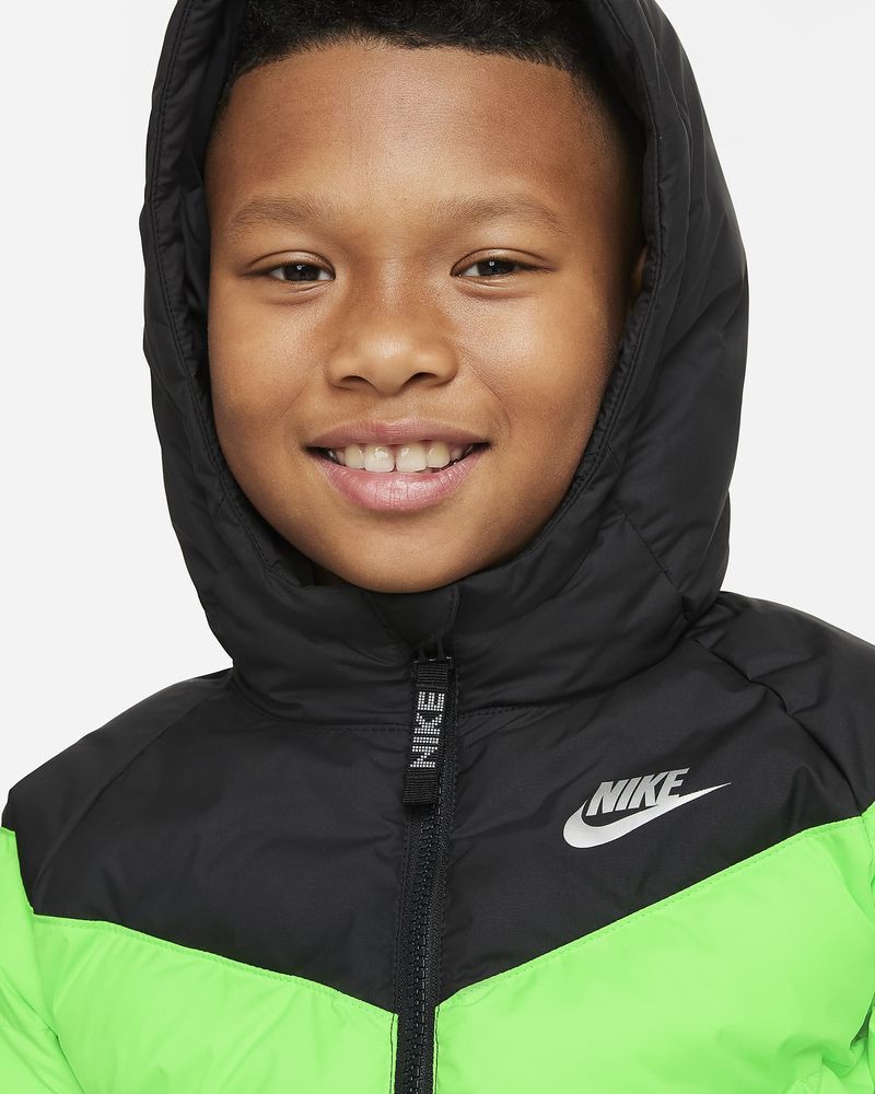Doudoune junior Nike noir sur