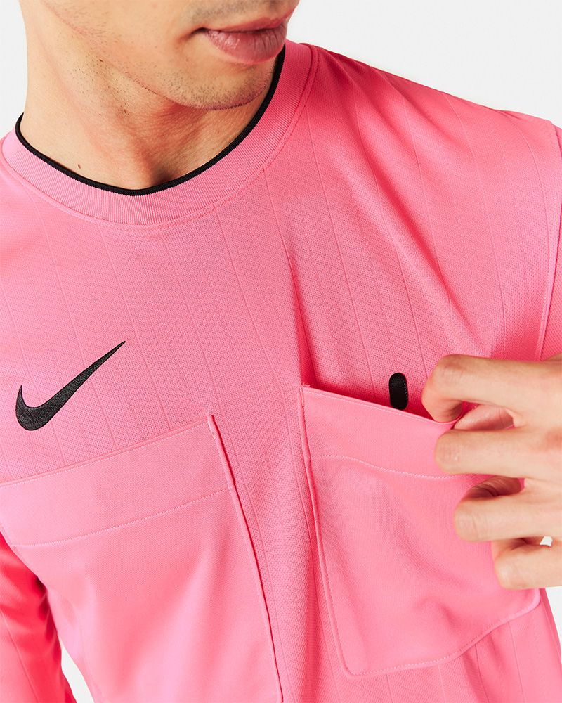 Maillot d'arbitre Nike Officiel FFF II manches longues Rose pour Homme