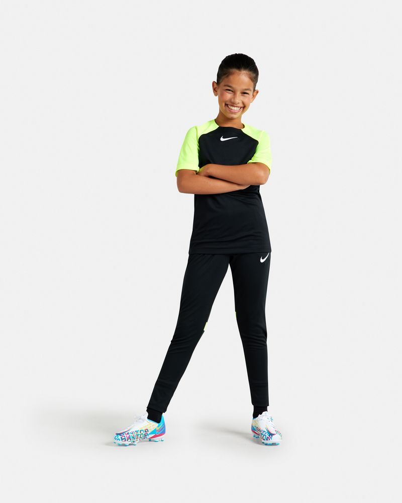 Pantalon Nike Dri-FIT Academy Pro pour Enfant - DH9325-010 - Noir & Jaune  Fluo