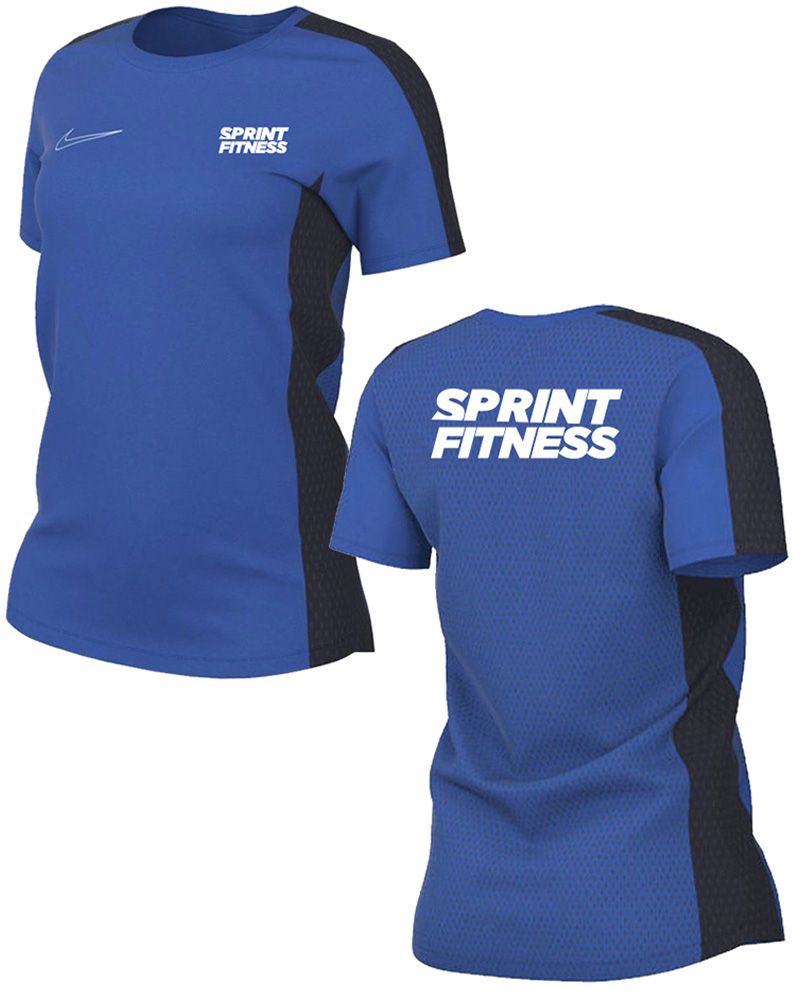 Maillot d entra nement Bleu Royal pour Femme Sprint Fitness