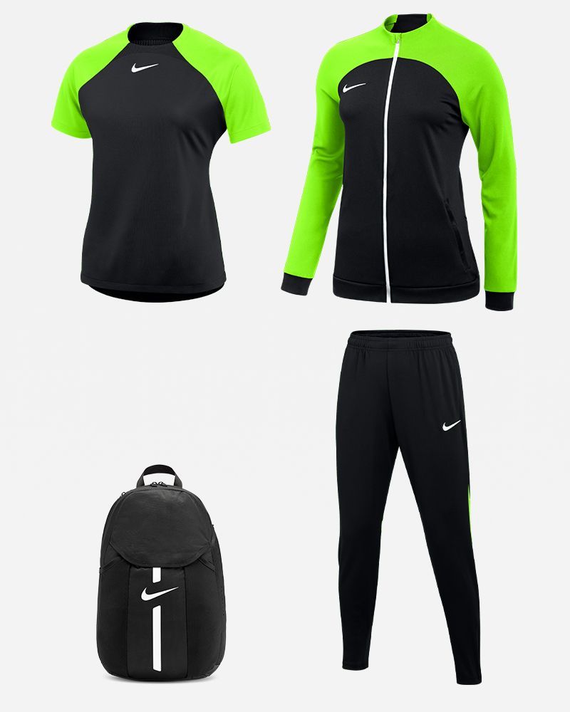 Kit Nike Academy Pro for Female. Tracksuit + Shirt