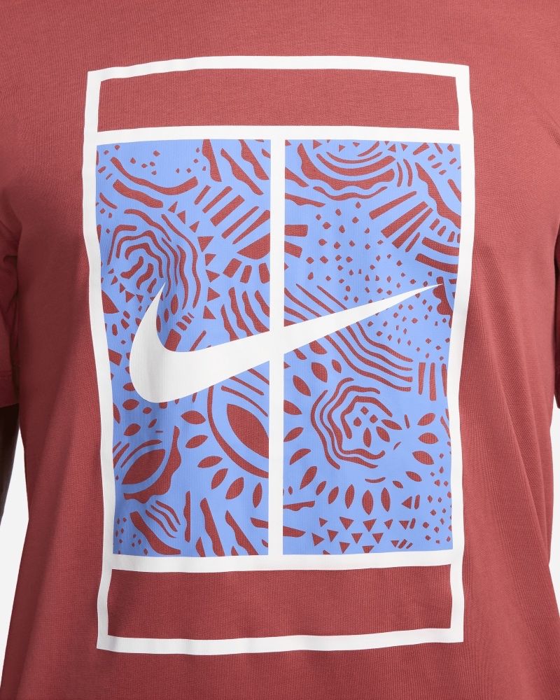 T-Shirt Nike NikeCourt Vermelha para homem