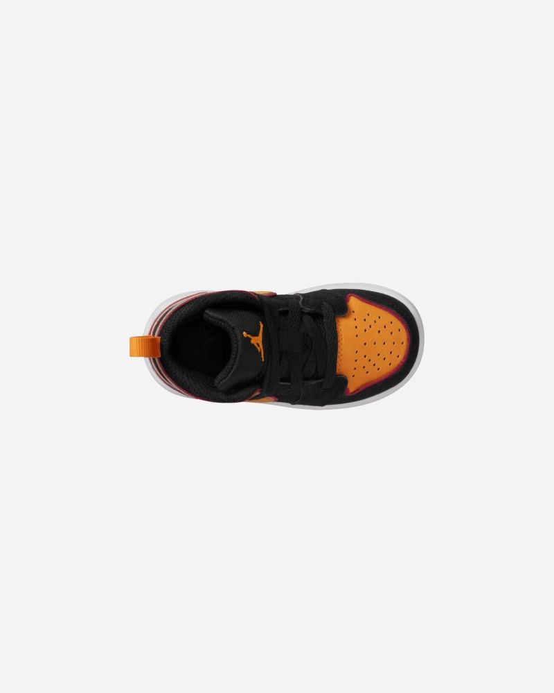 Jordan 1 noir cheap orange