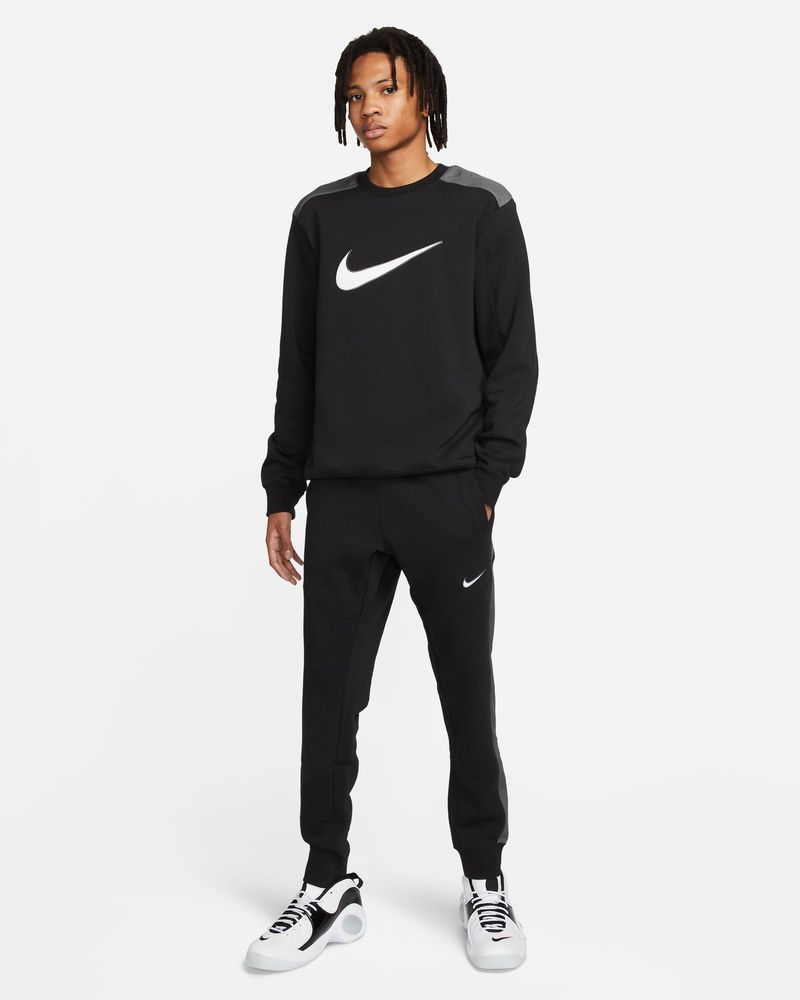 Nike Men Sportswear Club Fleece Pants in Black/White, Different