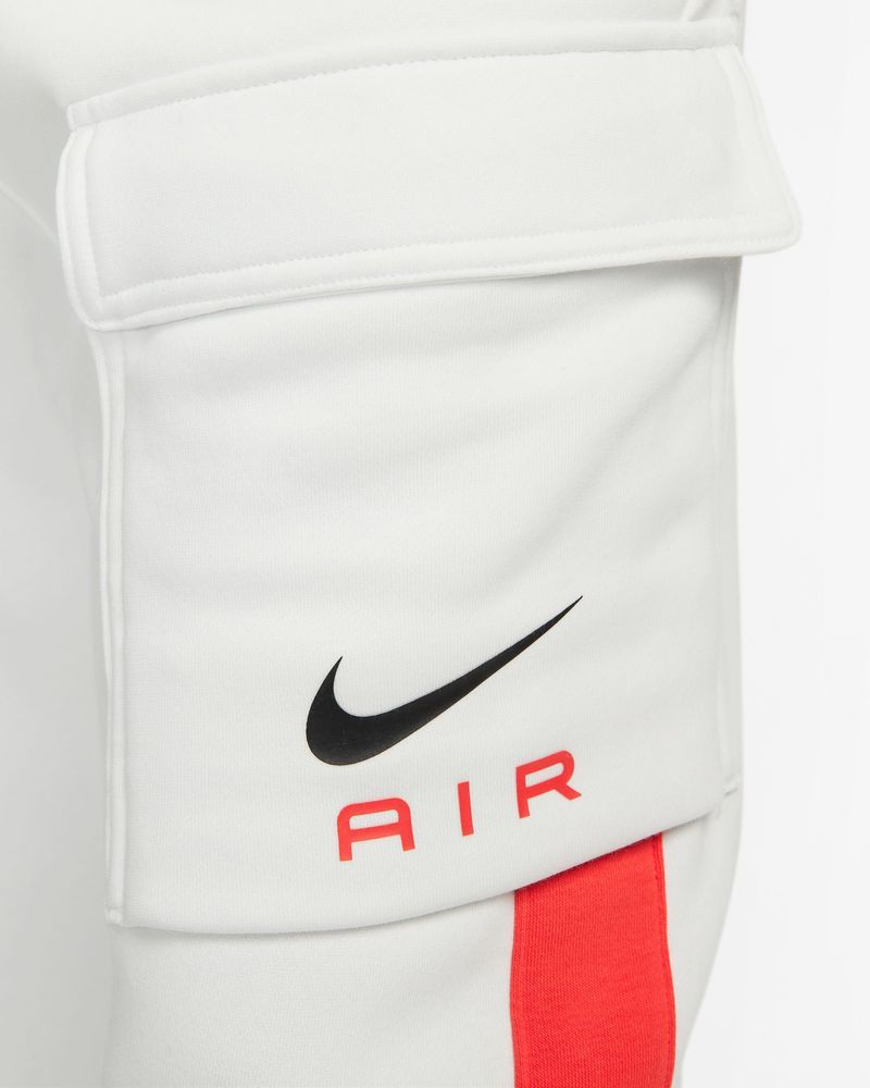 Men's Nike Sportswear Air Fleece White cargo pants