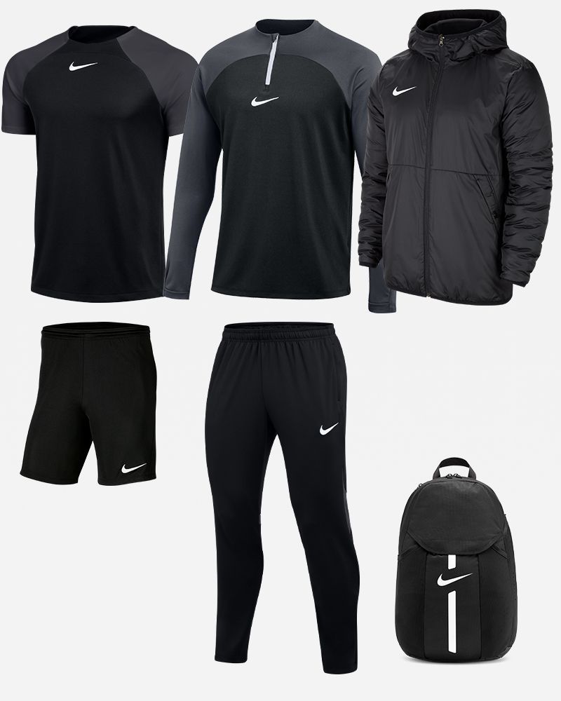 Conjunto Nike Academy Pro para Hombre. Chándal + Camiseta + Pantalón corto  + Mochila