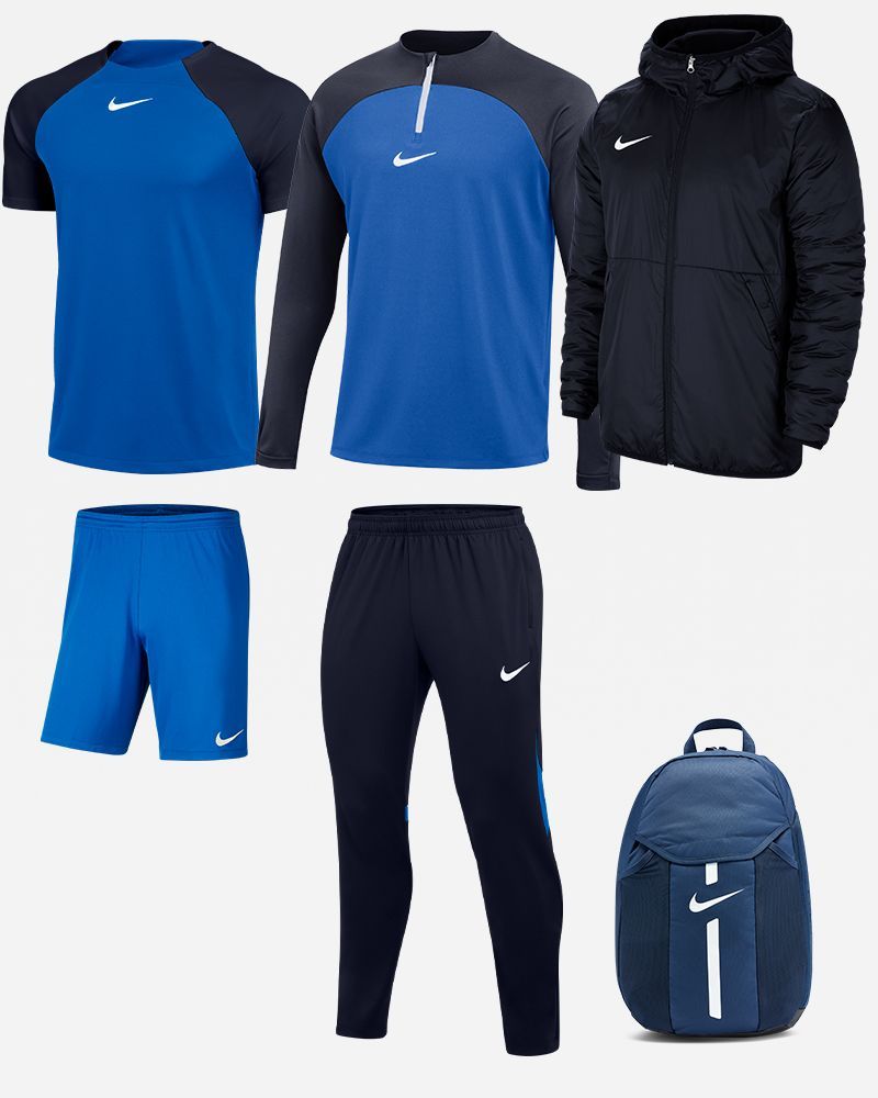 Conjunto Nike Academy Pro para Hombre. Chándal + Camiseta + Pantalón corto  + Mochila
