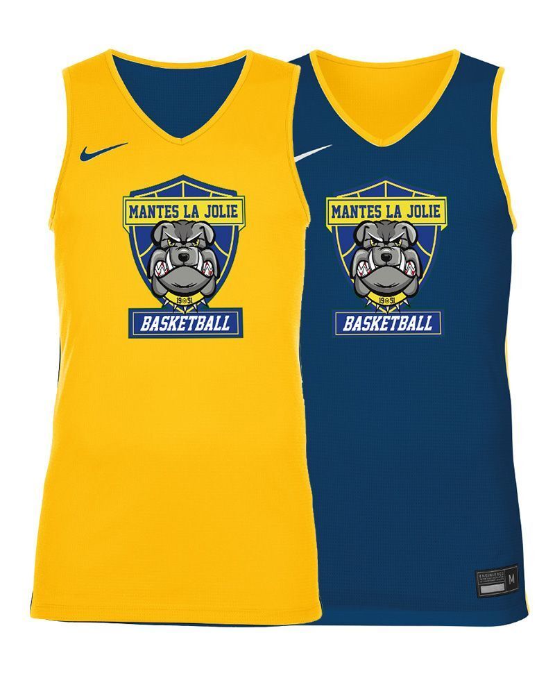 Nike Team Basketball Reversible Jersey 20 Yellow [NT0203-719