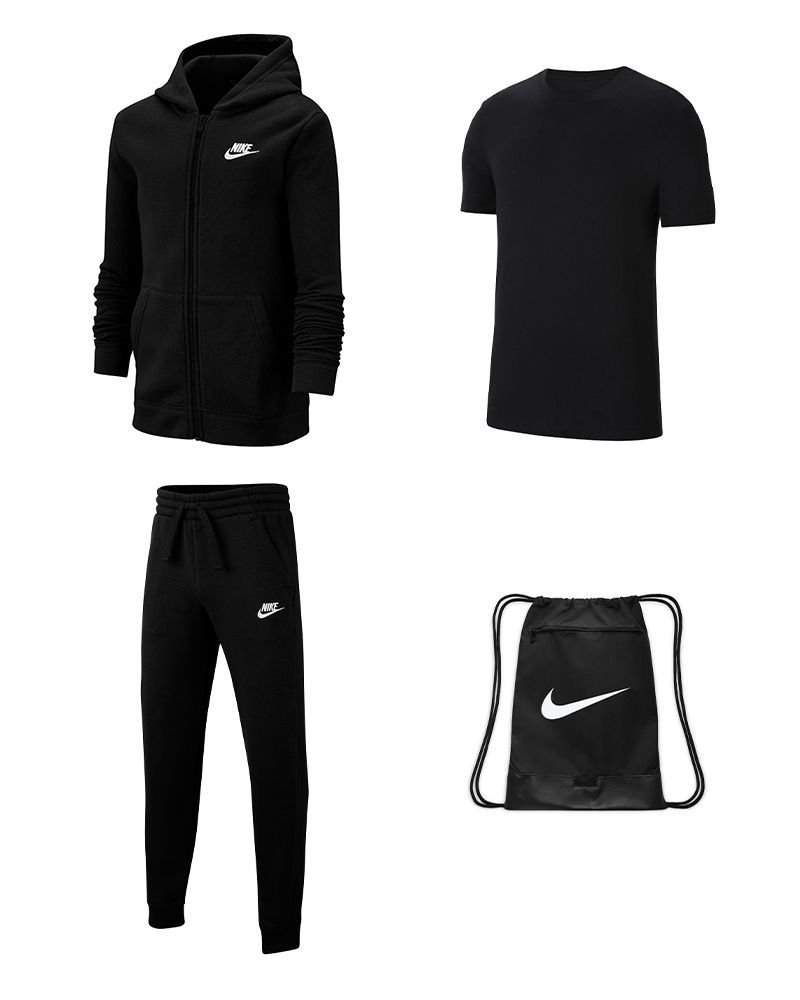 | Sportswear EKINSPORT Kind. Tasche Jogginganzug Nike für + + T-Shirt Produkt-Set