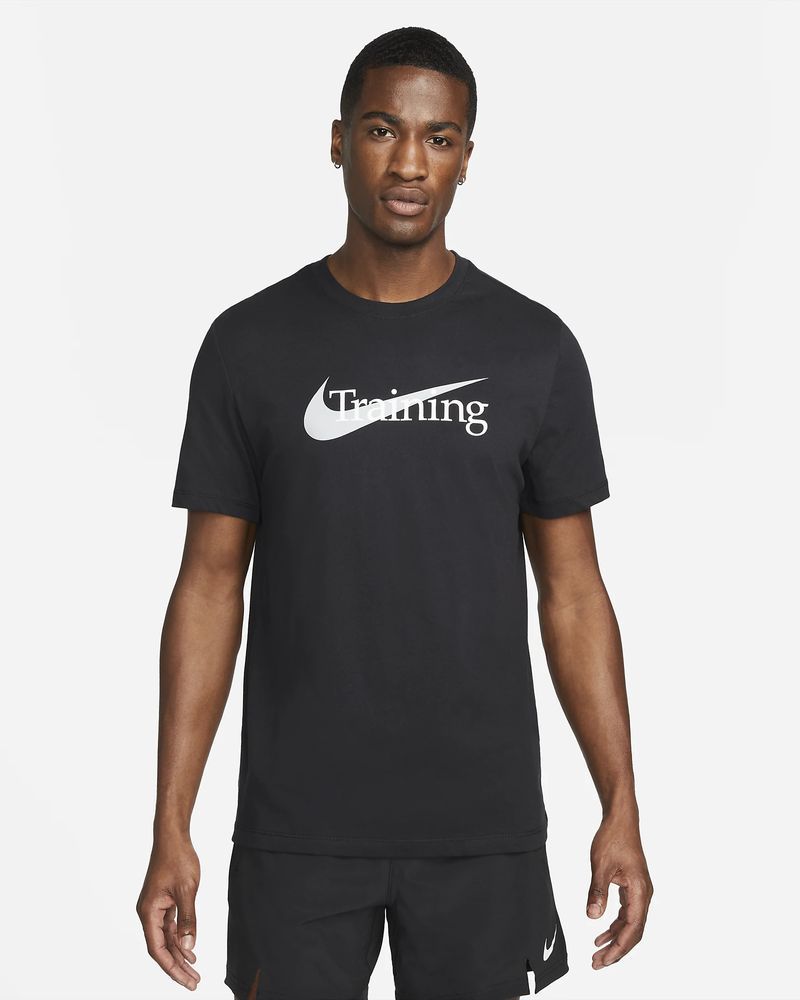 Camiseta Nike Dri-Fit Swoosh - CZ7989-010 - Negro para Hombre