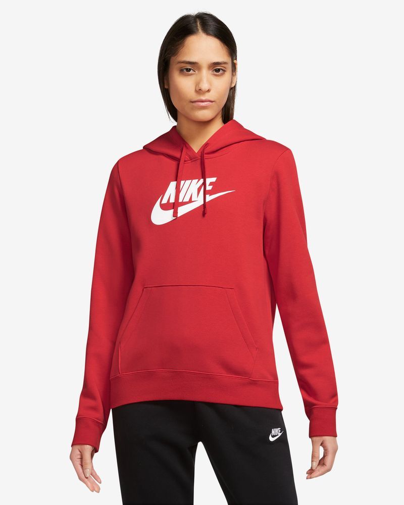 Nike Sportswear Club Fleece Women's Funnel-Neck Hoodie - Beige