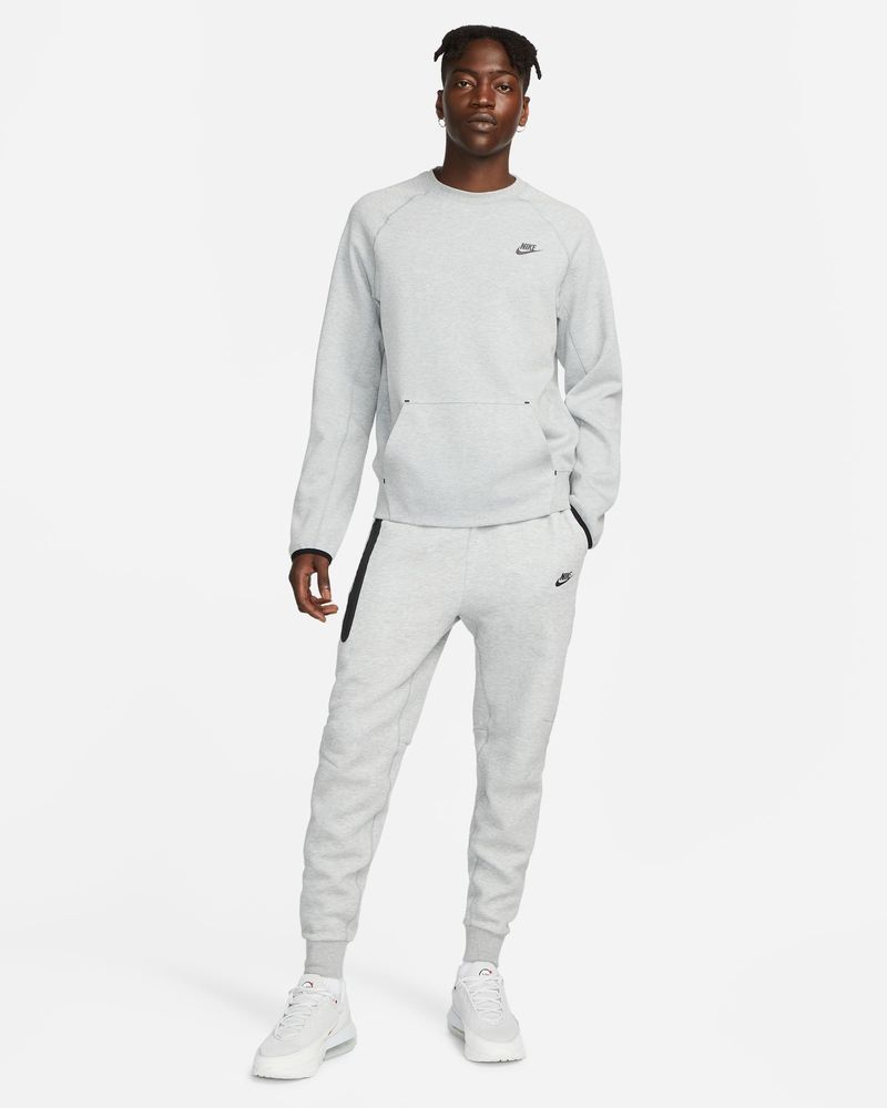 Nike grey outlet slim fit tracksuit