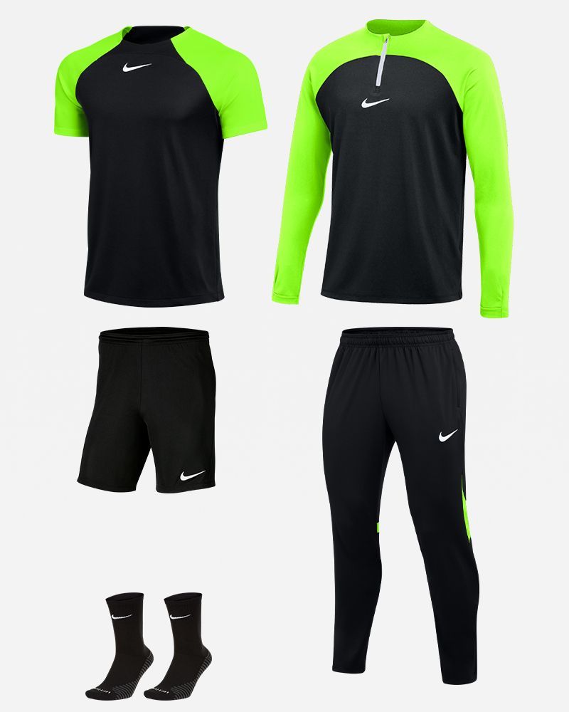 Calças Nike Dri-FIT Academy Pro - DH9240-010 - Preto e amarelo