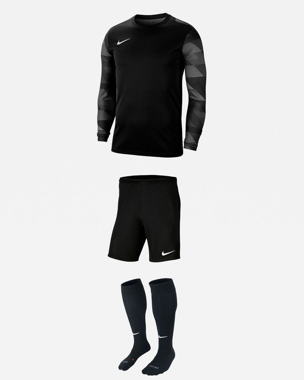 Nike Youth Park IV Goalkeeper Jersey, Black / ym