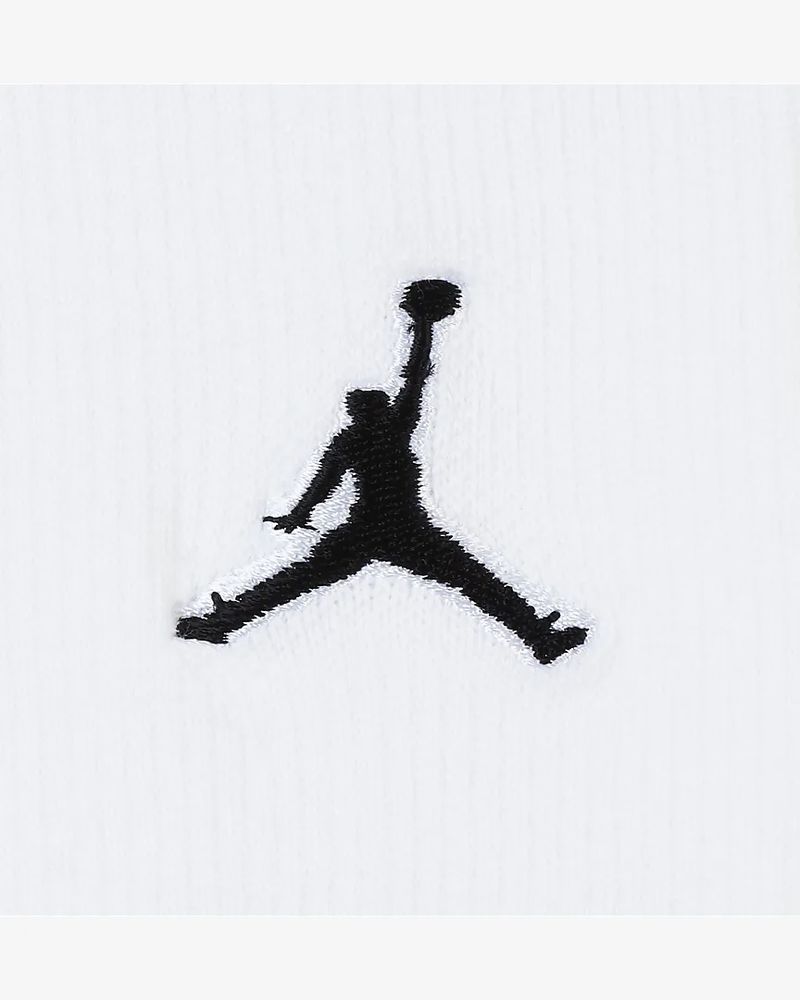 Jordan FLIGHT - Calcetines de deporte - black/white/negro 
