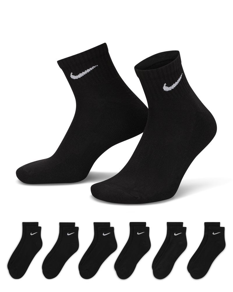 Lot de paires de chaussettes tennis uni Noir, Blanc ou Gris pour