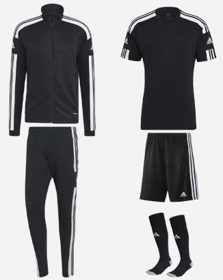 Pack adidas Squadra 21 (5 pièces) | Veste de survêtement  + Pantalon de survêtement + Maillot + Short + Chaussettes|