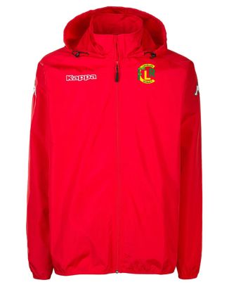 Windbreaker Kappa FC Lecelles Rosult Vermelho para criança