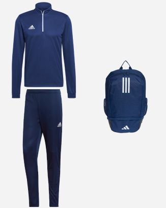 Product set adidas Entrada 22 for Kids. Track suit + Bag (3 items)