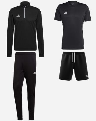 Conjunto adidas Entrada 22 para Hombre. Chándal + Camiseta + Pantalón corto (4 productos)