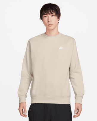 sweat nike sportswear club fleece marron homme bv2662 104