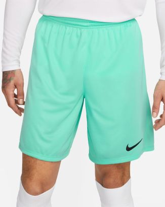 Short Nike Park III Vert d'eau pour homme