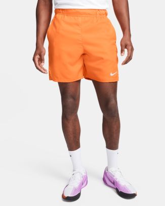 Short de tennis Nike NikeCourt Orange pour homme CV3048-885