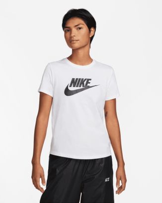 Nike Sportswear Essential Futura White Crop T-Shirt