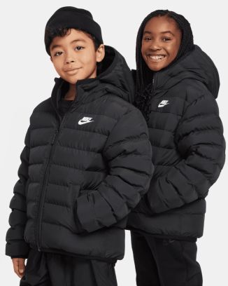 doudoune nike sportswear lightweight noir enfant fd2845 010