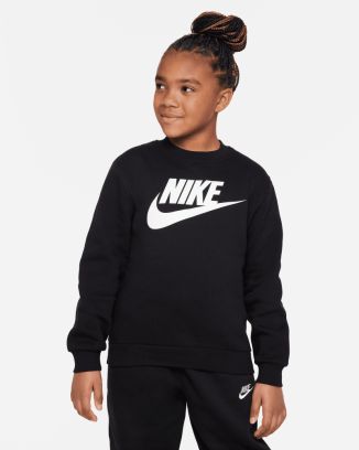 Sweat-shirt Nike Sportswear Club Fleece Noir pour Enfant