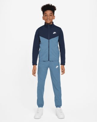 ensemble survetement nike sportswear bleu enfant fd3067 429