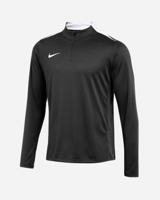 sweat 1 4 zip nike dri fit noir homme fd7667 010