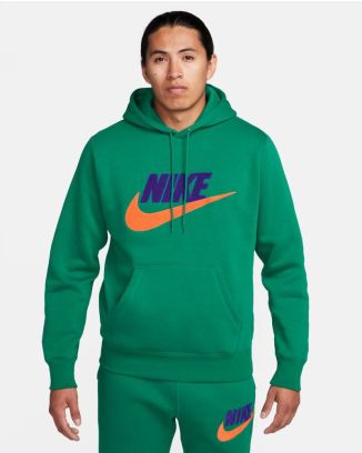 sweat a capuche nike club vert pour homme fn3104 365