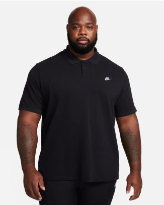 polo nike club noir pour homme fn3894 010