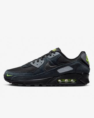 chaussures nike air max 90 noir pour homme fq2377 001