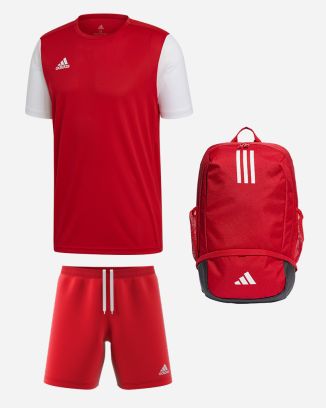 Produkt-Set adidas Estro 19 für Mann. Trikot + Shorts + Tasche (3 artikel)