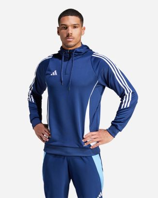 sweat capuche poly tiro 24 bleu homme has89 ir9398